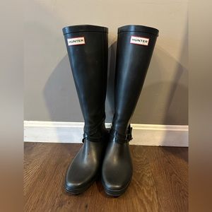 RARE Andora Wedge Hunter rain boots